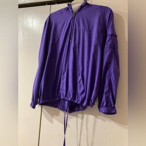 Christopher & Banks Deep Purple Utility Jacket